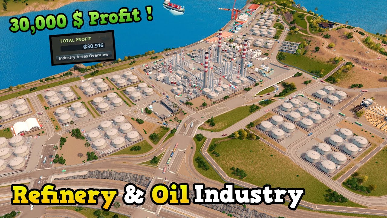 Building a Refinery and making a HUGE Profit! (30,000 ) Cities