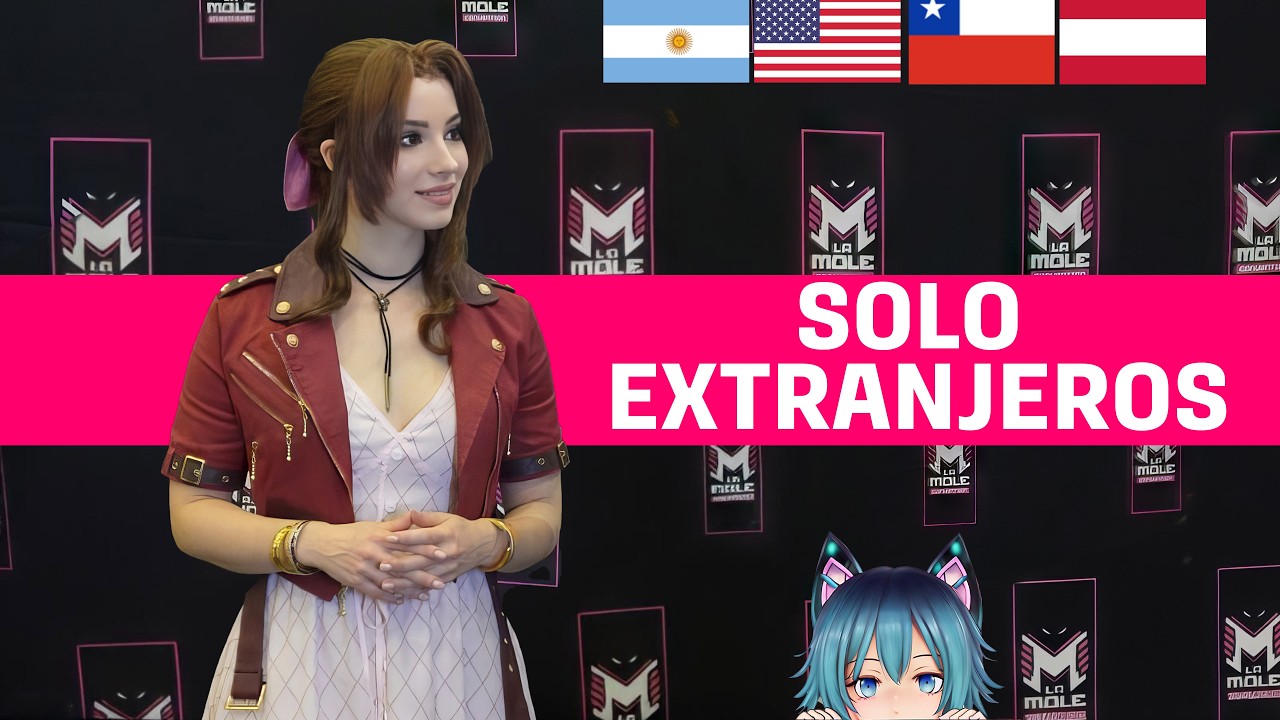 WAIFUS EXTRANJERAS en CDMX |  La Mole 2024