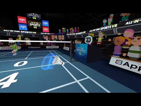 【All-In-One Sports VR】Badminton