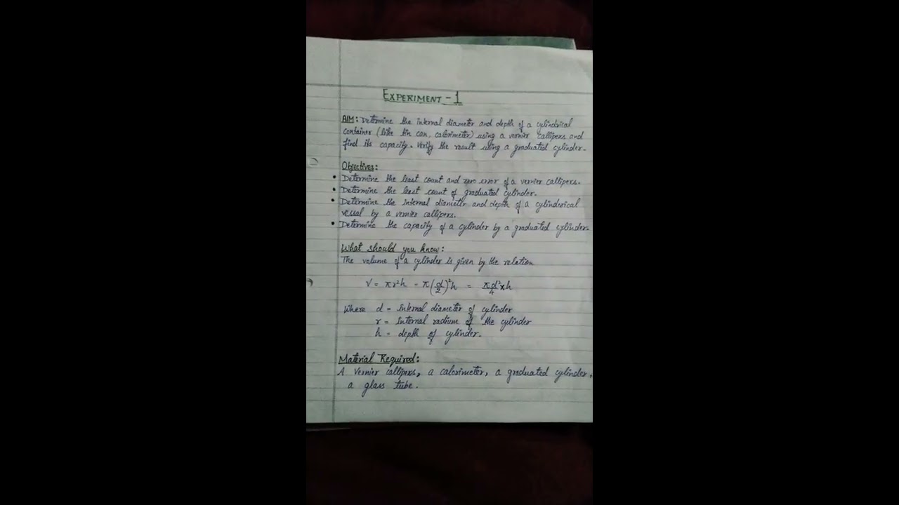 NIOS 12 PHYSICS PRACTICALS FILE