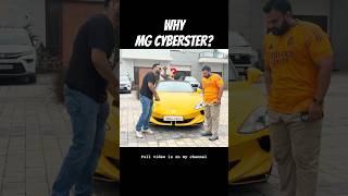MG Cyberster ownership review #dhirenrawat #automobile #mg #mgcyberster #cyberster #shortsfeed