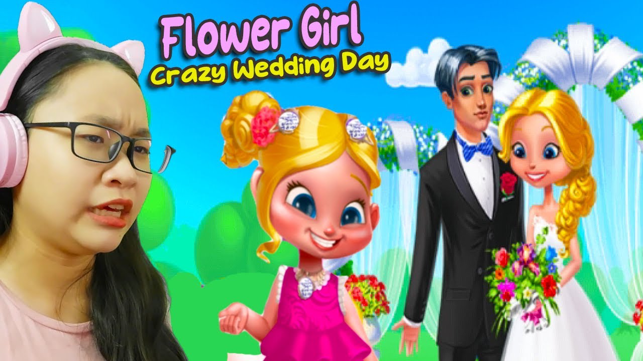 Flower Girl Crazy Wedding Day I Became a Flower Girl!!! YouTube