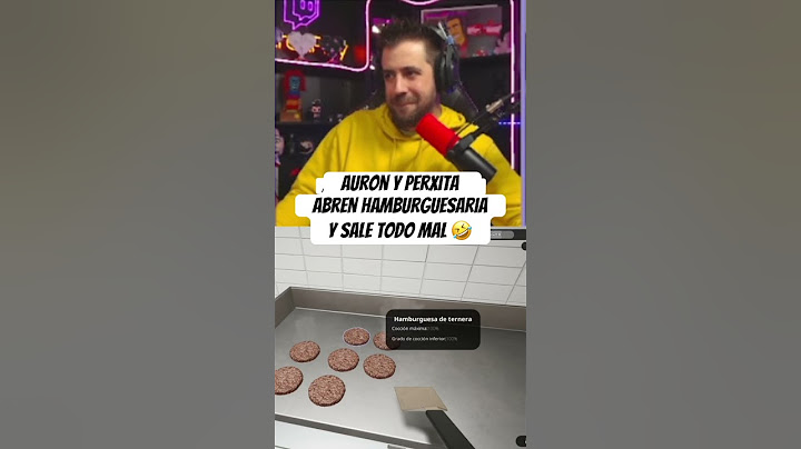 AURON y PERXITA abren HAMBURGUESERIA 🍔
