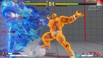 SFV Abigail - V-Shift very powerful against comand grab