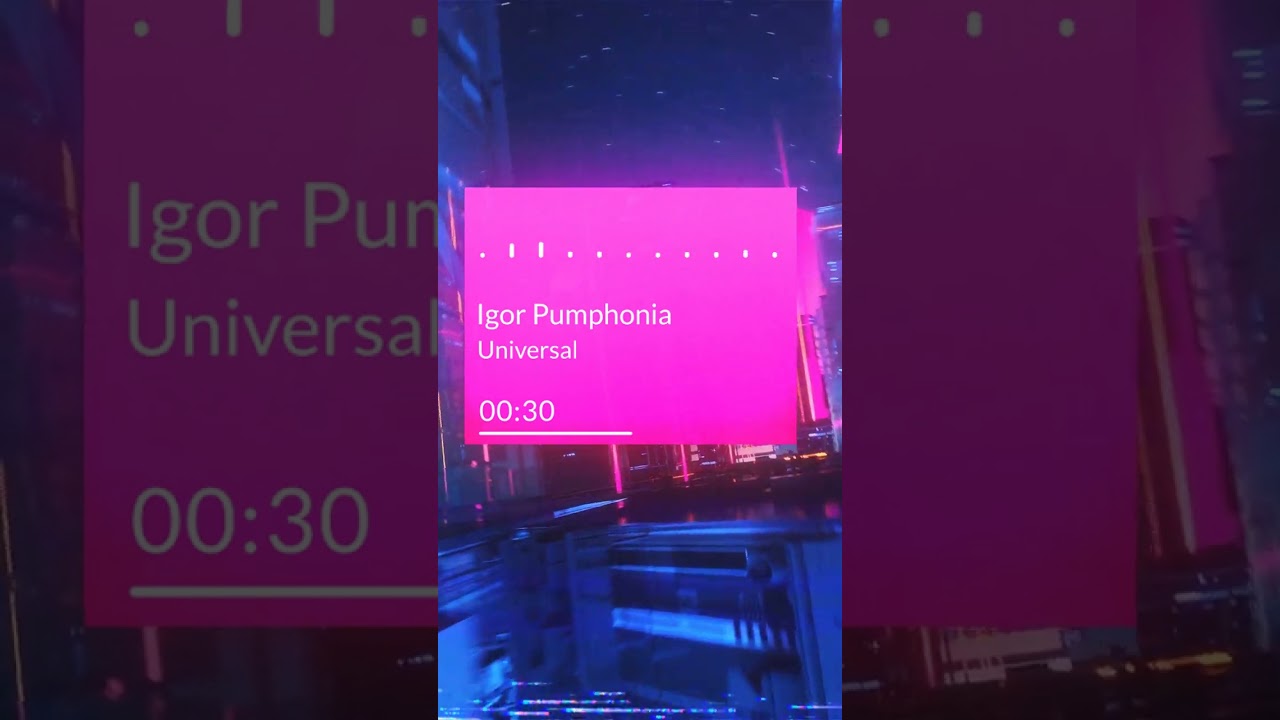 Igor Pumphonia – Universal ♫ 