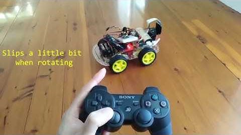 Raspberry Pi Ps3 Controlled Robot