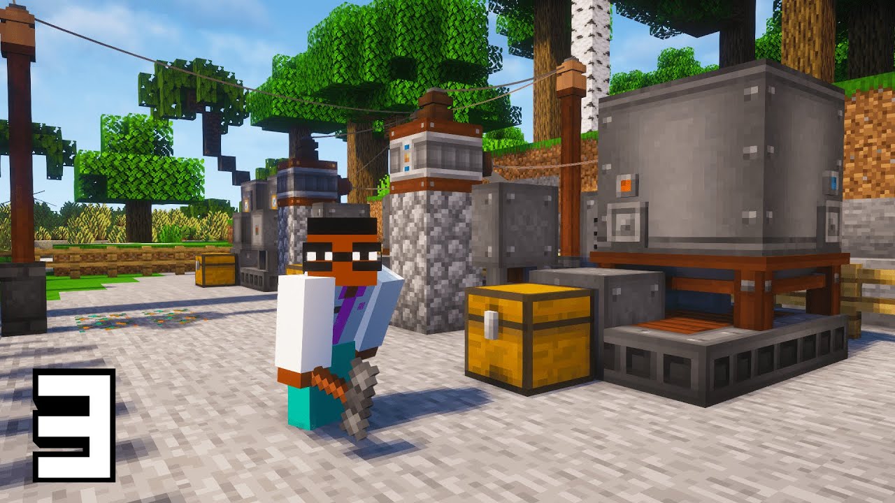 Beyond The Horizon: Heavy Machinery | Minecraft Modpack [Episode 3]