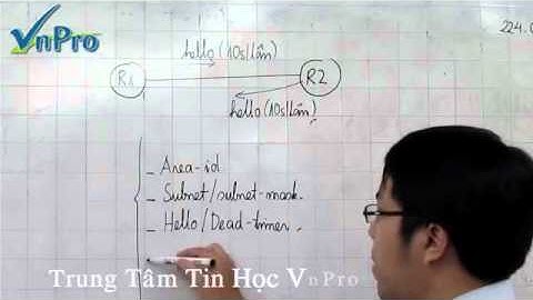 [Bài giảng CCNA 18] - Bài Giảng Open Shortest Path First - Phần 2