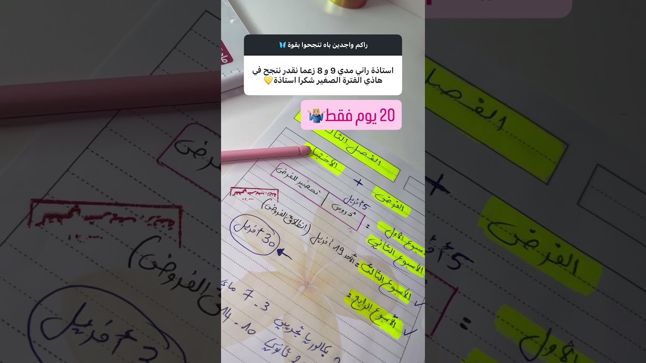 الفصل الثالث تقدر تنجح بقوة
