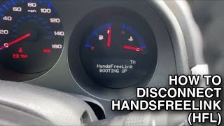 Acura TL Handsfreelink Removal