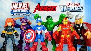 PlaySkool Heroes Dark HAWKEYE 2.5" Figure Super Hero Squad KMART Exclusive 