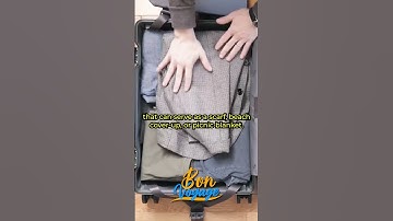 How to pack CARRY ON ONLY luggage efficiently