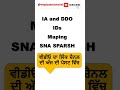 ਮਿਤੀ 09-09-2025 SNA IDs Mapping