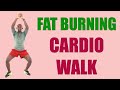 20 Minute Fat Burning Cardio Walk at Home/ Indoor Walking Exercise 🔥 200 Calories 🔥