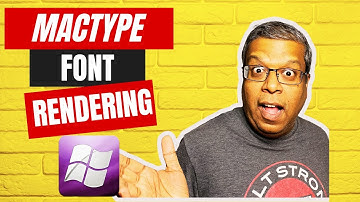 Learn How to Install and Configure Mactype for Better Font Rendering on Windows: Mac OS like Fonts