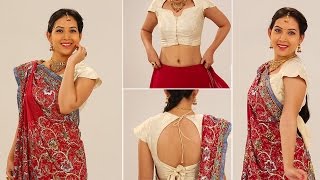 How To Wear Gujarati Style Saree Step By Step Perfectly - Gujarati Saree Draping Styles