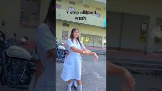 7 step of hand wash