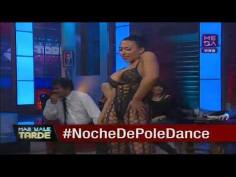 Cocó Castañeda baila pole dance