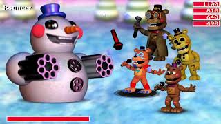 Fnaf World Ultra But I can Only Use Mic Toss Moves #fnafworldultra #fnafworld
