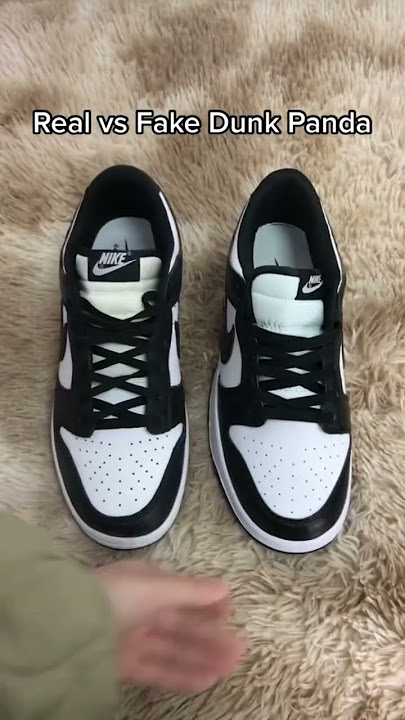Dunk Panda real vs Fake 😱 #shorts #viral #sneakers