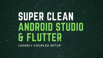 How to setup Android Studio & Flutter | Linux | Super Clean Setup 2020 |  BAE | BeingAverageEngineer