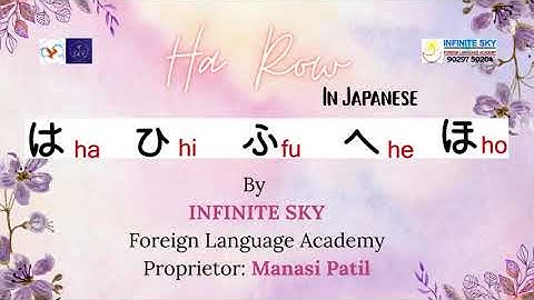 Japanese Hiragana- Ha Row - Ha Hi Fu He Ho (は, ひ, ふ, へ, ほ) with Easy Examples✈️🌻🌟Beginners Friendly🌸