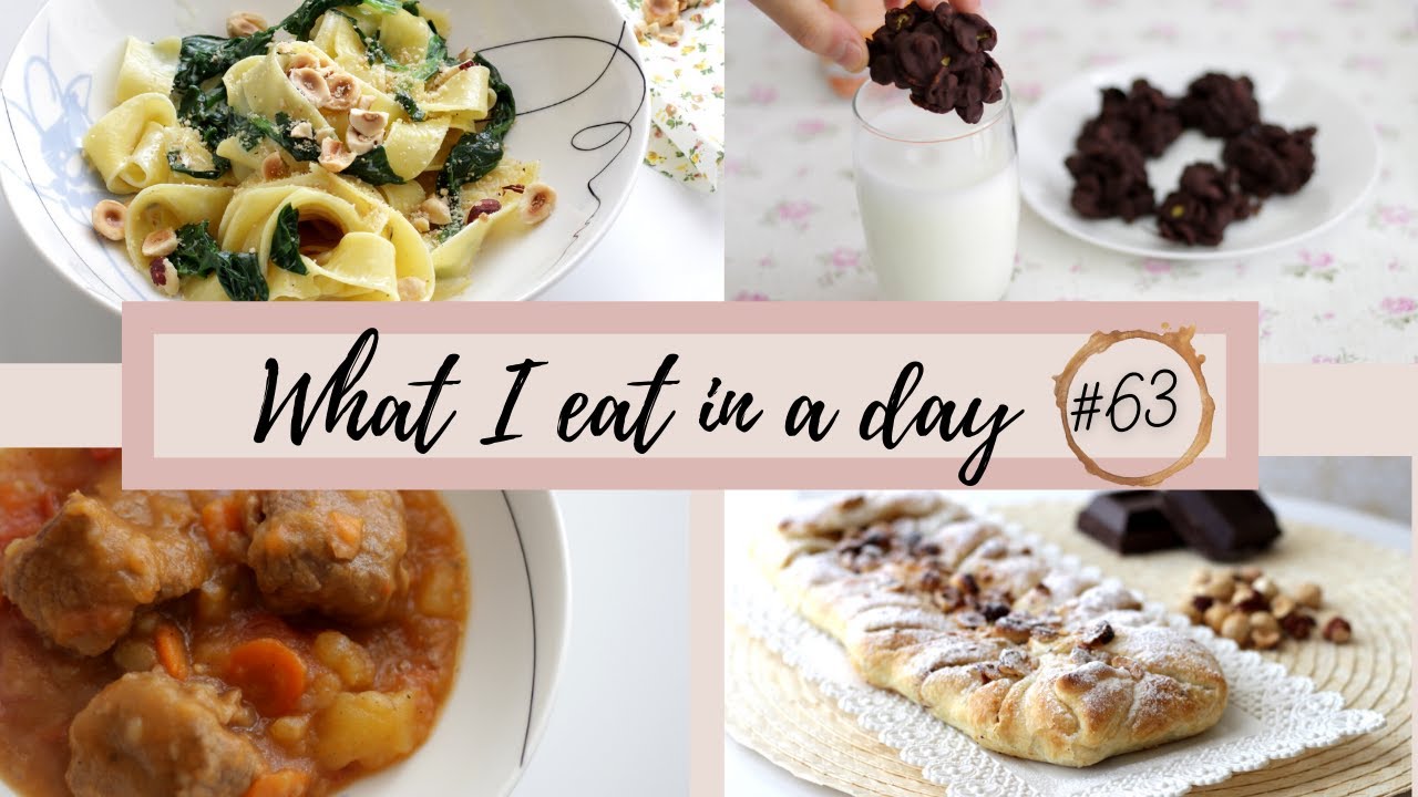 COSA MANGIO IN UN GIORNO #63 |GOULASH,STRUDEL NUTELLA E BANANA |Jennifer Pignatelli