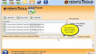 SysInfoTools XLSX Recovery