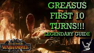 Greasus first 10 turns! Ogre Kingdoms Patch 7 Total War Warhammer 3