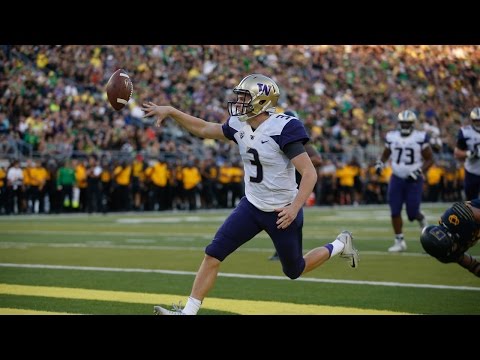 Highlight: Washington football QB Jake Browning ties Pac-12 single-game touchdown record