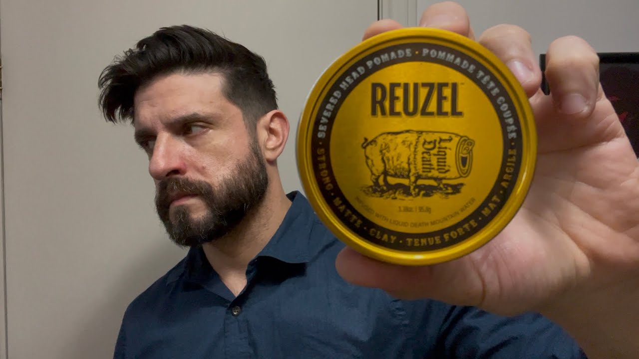 Обзор глиняной помады Reuzel X Liquid Death Severed Head