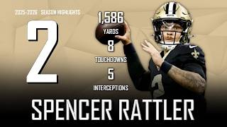 Spencer Rattler || 2025-2026 New Orleans Saints Highlights