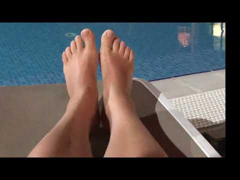 to be sad while sitting by the pool or a little fun dancing barefoot. Part 3