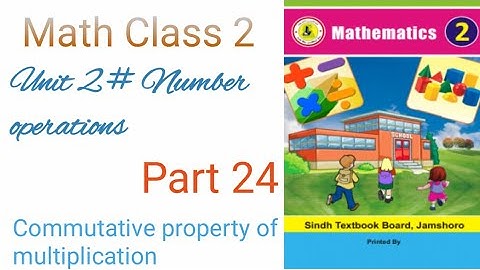 Math class 2📖|Unit 2 Number operations|Multiplication|Sindh board📚|