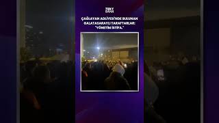 Çağlayan Adliyesinde Bulunan Galatasaraylı Taraftarlar Yönetim Istifa