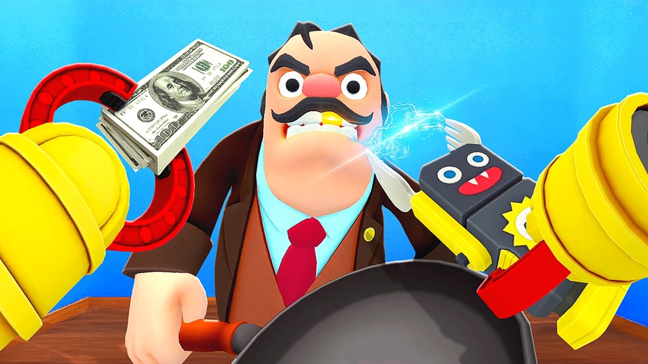 МУЧЕНИЕ БОГАТЫХ ЛЮДЕЙ И КРАЖА У НИХ - Little Thief VR