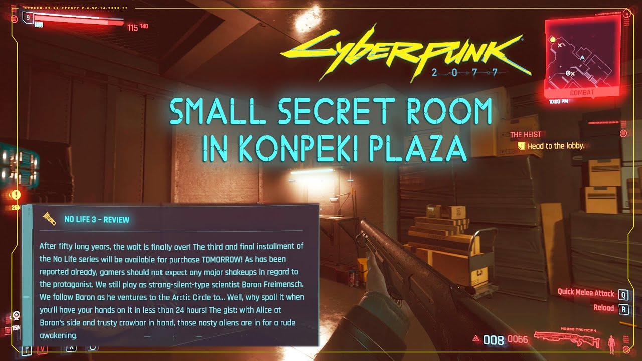 Small secret room in Konpeki Plaza