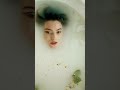 Beautiful girl bathing in the bathroom | Somewhere in the USA