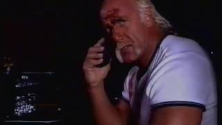 WCW - Eric Bischoff rams Hogan (hummer)