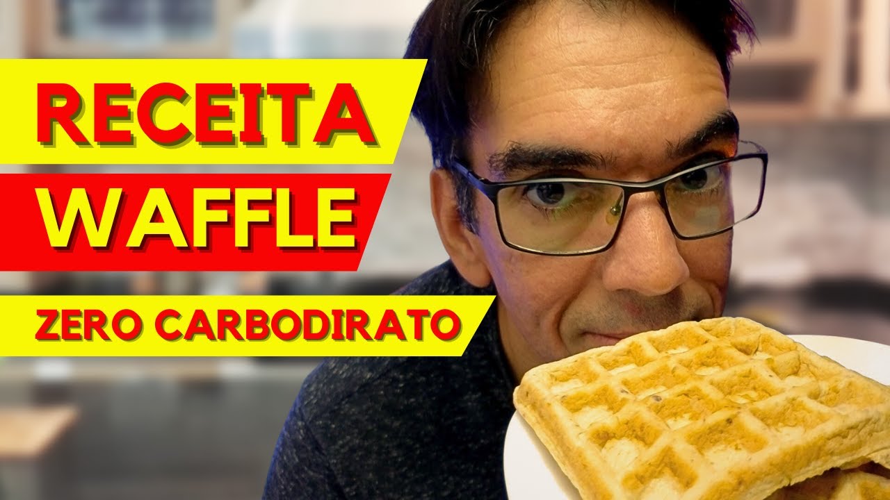 Waffle proteico: 11g de proteína, 63 calorias e low carb 🤩🧇🫰🏻 #lo