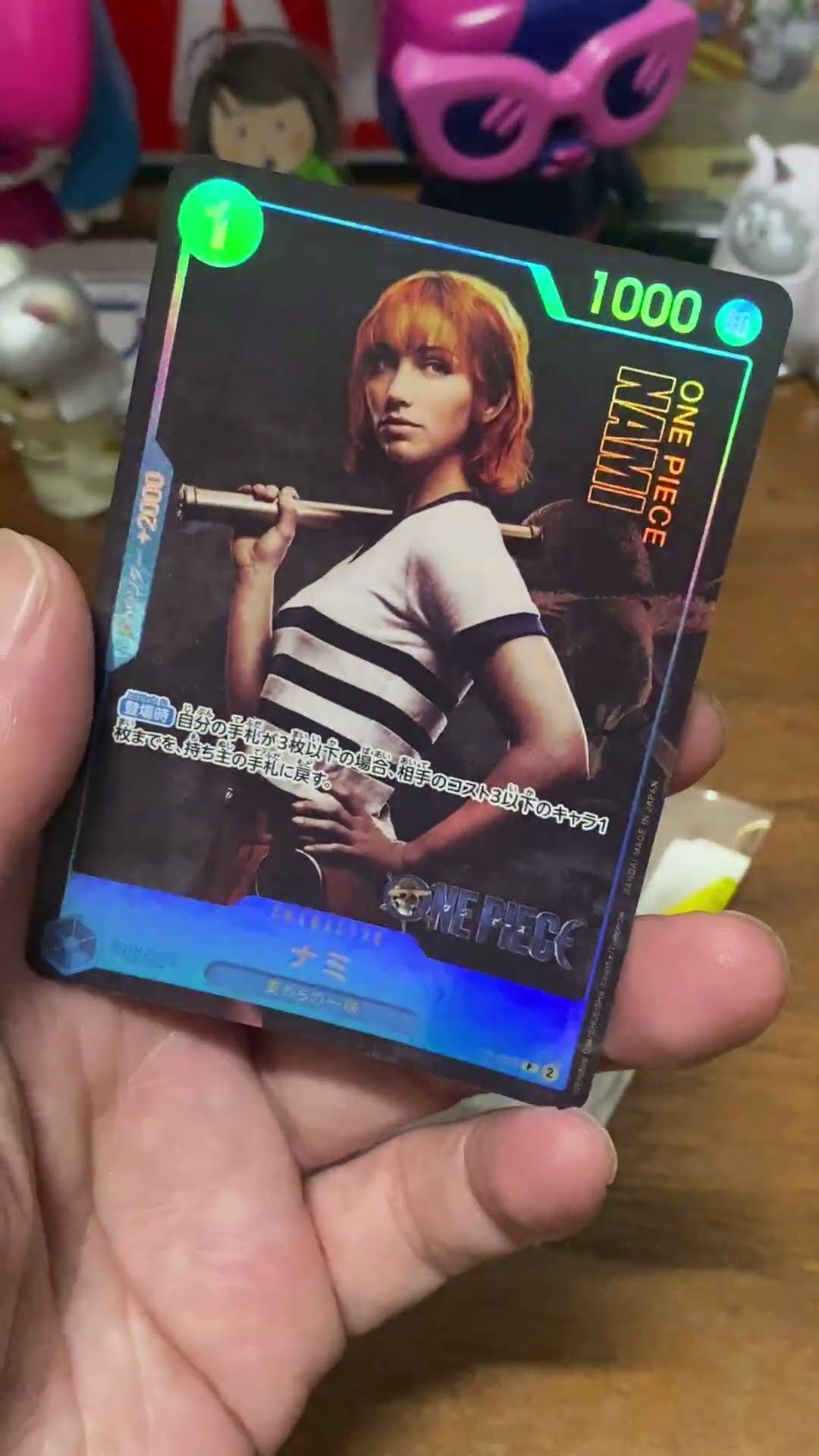 Buying a Live-Action Nami Card! #ONEPIECECARDGAME - YouTube