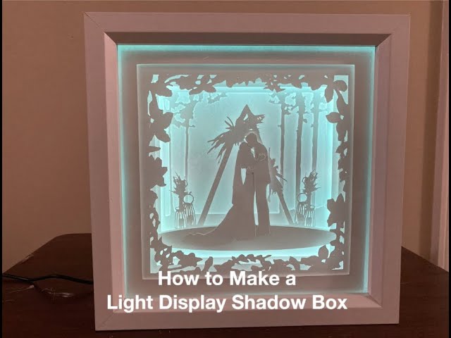 My first foray into paper cut light boxes and my first craft of the New  Year. I bought the templates on . : r/cricut