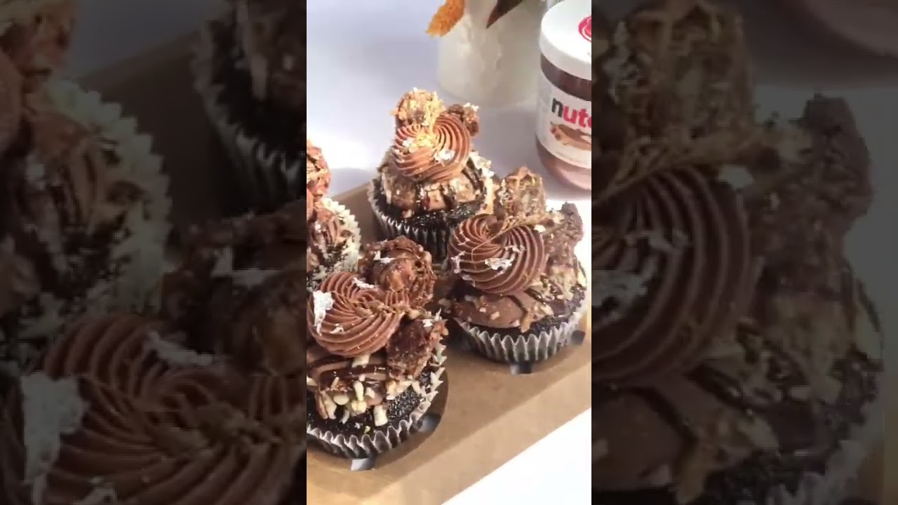 Ferrero cupcakes🍫