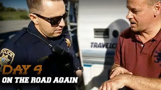 ONLYUSEMEBLADE GOES OFF ON BJORN! Cops Pull Over RV, Chicken Andy Looks For Change | RV 5 Highlights