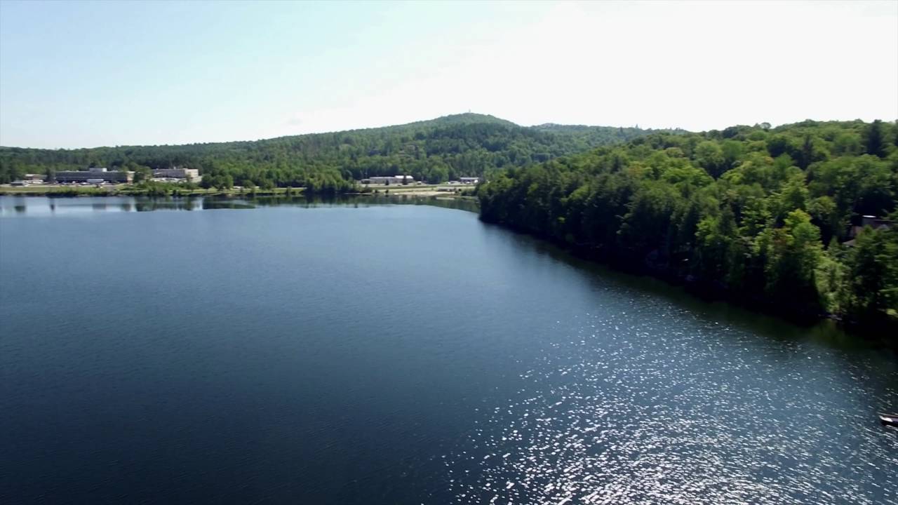 Aerial Video of Lake Colby in Saranac Lake, NY - YouTube