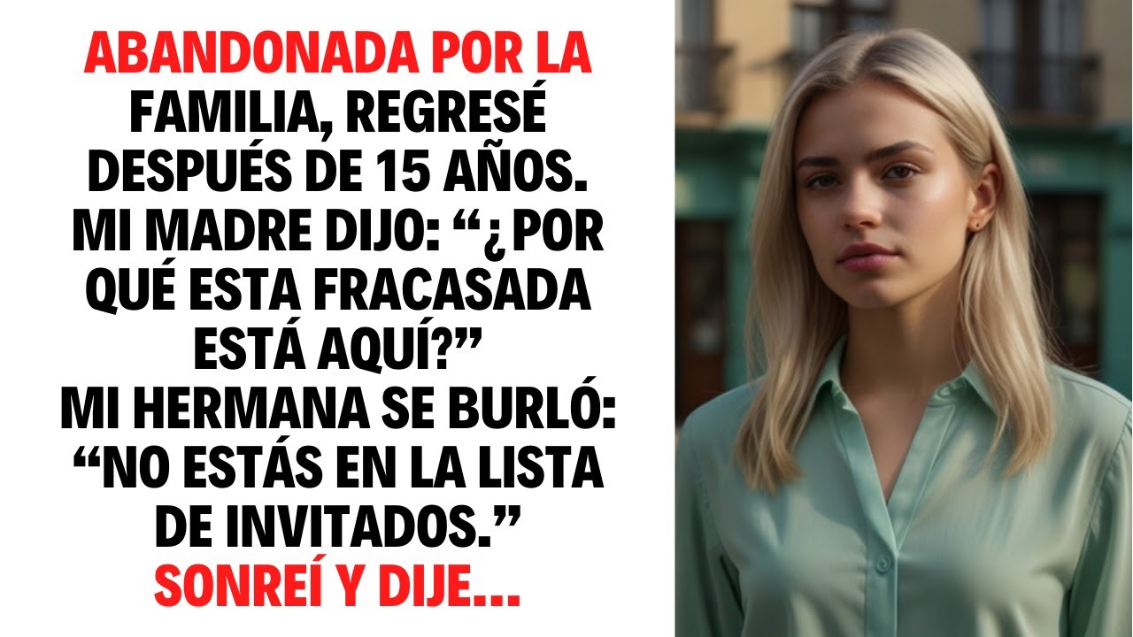 ABANDONADA POR LA FAMILIA, REGRESÉ DESPUÉS DE 15 AÑOS  MI MADRE DIJO  “¿POR QUÉ ESTA FRACASADA...