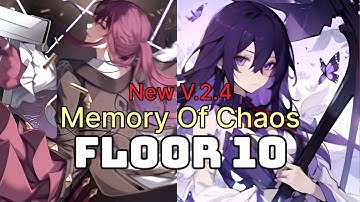 New MoC | E0 Kafka & E0 Seele Hypercarry Memory Of Chaos Floor 10 3 Stars | Honkai: Star Rail
