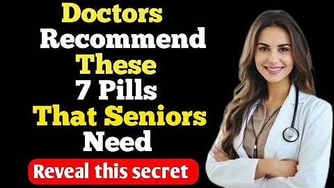 Top 7 Supplements for Older Adults | Stay Healthy After 60 | Elderly wisdom