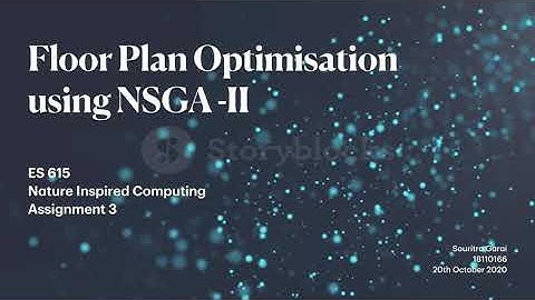 Floor Plan Optimization | NSGA - II | Nature Inspired Programming | IIT Gandhinagar