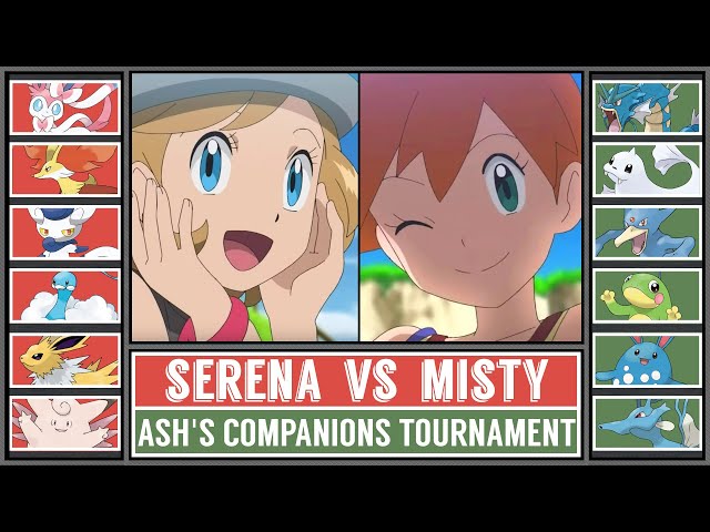 SERENA vs MISTY | Ash's Companions Tournament [Battle #2] class=